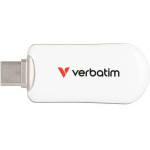 Verbatim Pendrive Plectra 128GB USB-C White - (30229)