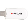 Verbatim Pendrive Plectra 256GB USB-C White - (30230)