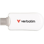 Verbatim Pendrive Plectra 256GB USB-C White - (30230)