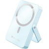 Verbatim Powerbank Charge n Go 10000mAh With Stand Magnetic Wireless Blue - (32266)