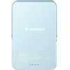 Verbatim Powerbank Charge n Go 10000mAh With Stand Magnetic Wireless Blue - (32266)