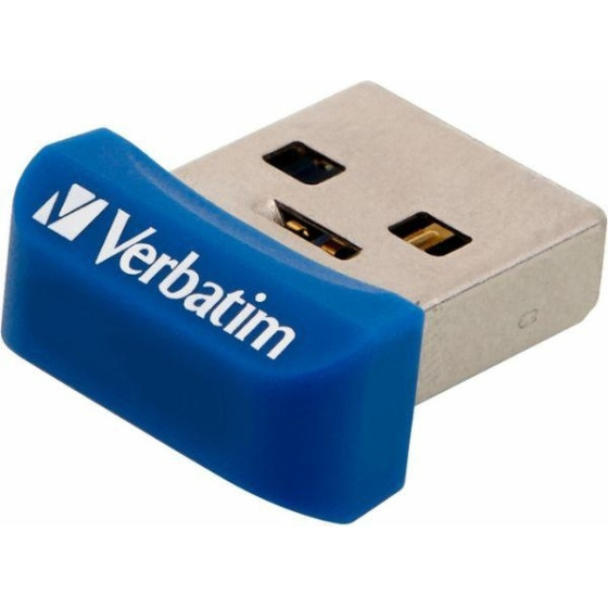 Verbatim USB-A 3.2 Nano Flash Drive 16GB Blue - (98709)
