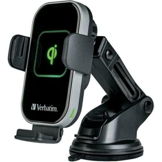 Verbatim Wireless Car Charger FWC-02 15W Qi - (49553)
