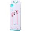 Usams Kabel Katowy U-Flow Lightning 1,2m2A rozowy/Pink (US-SJ165) - (IPUSBCY03)