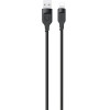 Usams Kabel Lightning 2,4A 1,2mFast Charging Lithe Series czarny/Black SJ565USB01�(US-SJ565) - (SJ565USB01)