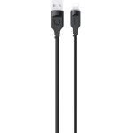 Usams Kabel Lightning 2,4A 1,2mFast Charging Lithe Series czarny/Black SJ565USB01�(US-SJ565) - (SJ565USB01)