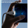 Usams Kabel Lightning 2,4A 1,2mFast Charging Lithe Series czarny/Black SJ565USB01�(US-SJ565) - (SJ565USB01)