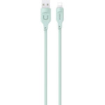 Usams Kabel Lightning 2,4A 1,2mFast Charging Lithe Series zielony/Green (US-SJ565) - (SJ565USB04)