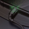 Usams Kabel Pleciony U26 Lightning 1m1szt. For Set 2A Fast Charging czarny/Black SJ311IP01 (US-SJ311) - (SJ311USB01/SJ311IP01)