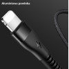 Usams Kabel Pleciony U33 Lightning 1,2m2A Fast Charging niebieski/Cyan (US-SJ360) - (SJ360USB02)