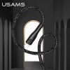 Usams Kabel Pleciony U41 Lightning 3m2A czarny/Black (US-SJ397) Fast Charge - (SJ397USB01)