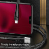 Usams Kabel Pleciony U41 Microusb 3m2A czerwony/Red (US-SJ399) Fast Charge - (SJ399USB02)