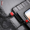 Usams Kabel Pleciony U5 2A lightningczerwony/Red 1,2m (US-SJ220) - (SJ220IP02)
