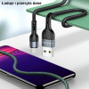 Usams Kabel Pleciony U55 2A Micro USB1szt. For Set U55 zielony/Green 1m (US-SJ450) - (SJ450USBSG02)