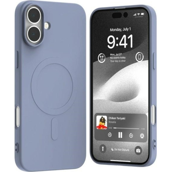 Mercury Magsafe Semi-Silicone Iphone 16 Plus 6,7'' Lawenda /lavender