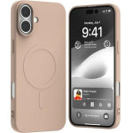 Mercury Magsafe Semi-Silicone Iphone 16 Plus 6,7'' rozowo-Piaskowy /Pink sand