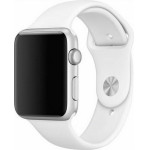 Mercury Pasek Silicon Apple Watch 42/44/45 Mm bialy/white
