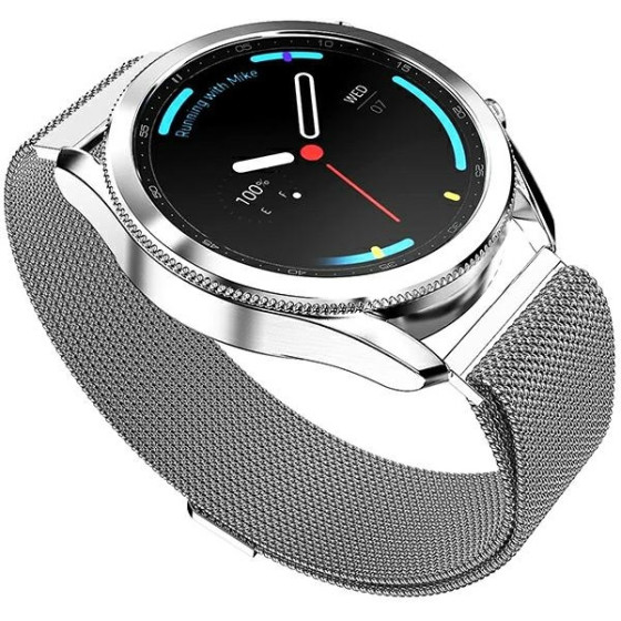 Mercury Pasek Mesh Apple Watch 38/40/41mm srebrny/silver