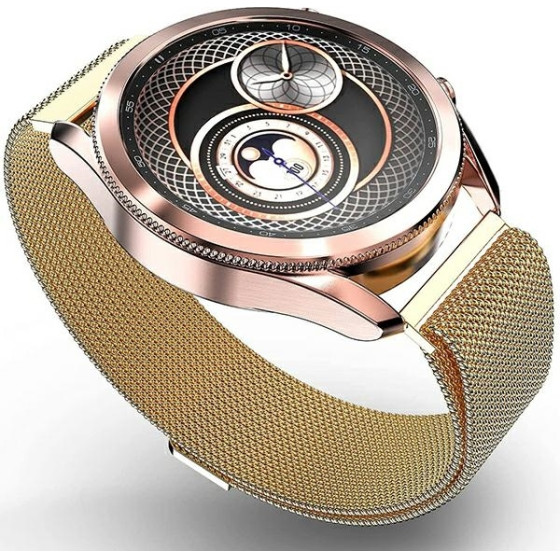 Mercury Pasek Mesh Apple Watch 38/40/41mm zloty/gold