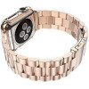 Mercury Pasek Metal Apple Watch 38/40/41mm Rozowo zloty/Pink gold