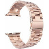 Mercury Pasek Metal Apple Watch 38/40/41mm Rozowo zloty/Pink gold