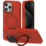 Mercury Magsafe Stand Silicone Iphone 15 Pro Max 6,7'' Czerwony /red
