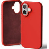 Mercury Silicone Iphone 16 6,1'' czerwony/red