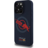 Red Bull Case Hc Silicone ORBR20 Logo Red Lining For Iphone 15 Pro Magsafe Navy Blue - (RBHMP15L24SIOLVR)