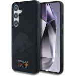 Red Bull Case Leather Meshed Debossed Bull Magsafe For Samsung Galaxy S25 Navy - (RBHMS25S24PUBUFV)
