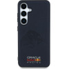 Red Bull Case Leather Meshed Debossed Bull Magsafe For Samsung Galaxy S25 Navy - (RBHMS25S24PUBUFV)