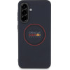 Red Bull Case Meshed Red Ring For Samsung Galaxy A56 Navy Blue - (RBHCSA5624PUILVR)