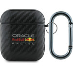Red Bull Case Pu Carbon Logo For Airpods 1/2 Black - (RBA2PUCAILK)