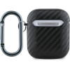 Red Bull Case Pu Carbon Logo For Airpods 1/2 Black - (RBA2PUCAILK)