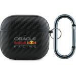 Red Bull Case Pu Carbon Logo For Airpods 4 Black - (RBA4PUCAILK)