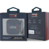 Red Bull Case Silicone Logo & Lines For Airpods 1 / 2 Navy Blue - (RBA2SIVSV)