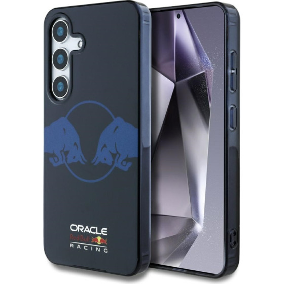 Red Bull Case Two Bulls Logo Magsafe For Samsung Galaxy S25 Navy - (RBHMS25S24HIDBV)