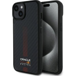 Red Bull Iphone 14 6.1'' Hardcase Black Carbon Fiber Power Bar Magsafe - (RBHMP14S24CFGSMK)