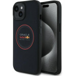 Red Bull Iphone 14 6.1'' Hardcase Navy Leather Red Ring Magsafe - (RBHMP14S24PUILVR)
