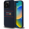Red Bull Iphone 14 Pro 6.1'' Hardcase Navy Silicone Horizontal Logo Magsafe - (RBHMP14L24SIHSRV)