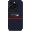 Red Bull Iphone 14 Pro 6.1'' Hardcase Navy Silicone Horizontal Logo Magsafe - (RBHMP14L24SIHSRV)