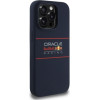 Red Bull Iphone 14 Pro 6.1'' Hardcase Navy Silicone Horizontal Logo Magsafe - (RBHMP14L24SIHSRV)
