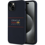 Red Bull Iphone 15 6.1'' Hardcase Navy Silicone Horizontal Logo Magsafe - (RBHMP15S24SIHSRV)