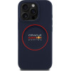 Red Bull Iphone 15 Pro 6.1'' Hardcase Navy Silicone Red Ring Magsafe - (RBHMP15L24SIILVR)