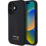 Red Bull Iphone 16 6.1'' Hardcase Black Carbon Fiber Power Bar Magsafe - (RBHMP16S24CFGSMK)