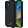 Red Bull Iphone 16 6.1'' Hardcase Black Carbon Fiber Shiny Logo Magsafe - (RBHMP16S24CFILSK)
