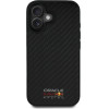 Red Bull Iphone 16 6.1'' Hardcase Black Carbon Fiber Shiny Logo Magsafe - (RBHMP16S24CFILSK)