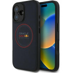 Red Bull Iphone 16 Plus 6.7'' Hardcase Navy Leather Red Ring Magsafe - (RBHMP16M24PUILVR)