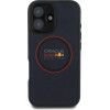 Red Bull Iphone 16 Plus 6.7'' Hardcase Navy Leather Red Ring Magsafe - (RBHMP16M24PUILVR)