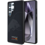 Red Bull Leather Meshed Debossed Bull Magsafe Case For Samsung Galaxy S25 Ultra Navy Blue - (RBHMS25L24PUBUFV)
