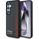Red Bull Real Carbon Fiber Powerbar Magsafe Case For Samsung Galaxy S25 Black - (RBHMS25S24CFGSMK)